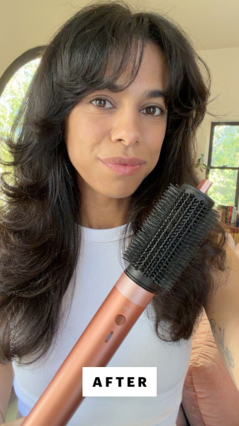 Shanna Dyson after with straight hair